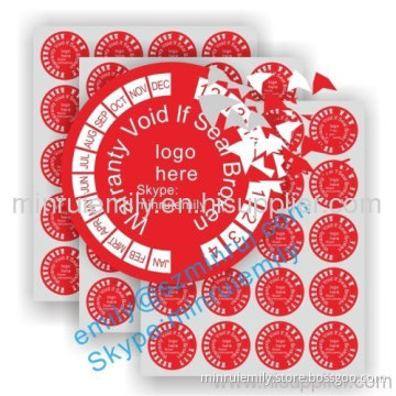 Custom Tamper Evident Labels From China,fragile Tamper Proof Destructive Labels 